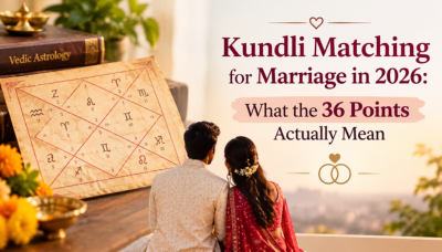 Kundli Matching for Marriage in 2026: What the 36 Points Actually Mean