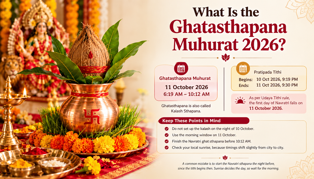 Ghatasthapana Muhurat 2026