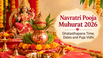 Navratri Pooja Muhurat 2026: Ghatasthapana Time, Dates and Puja Vidhi